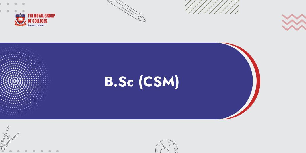 B.Sc (CSM)