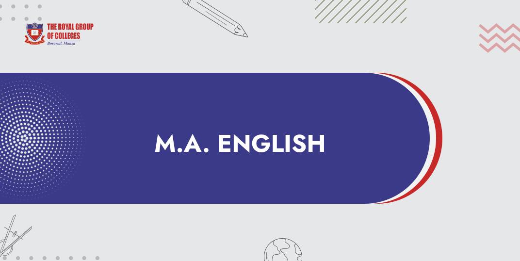 M.A. ENGLISH